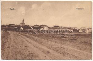 Tenke, Tinca; Körös-part. Ritter Jakab kiadása / Cris riverside (Rb)