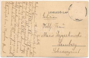 Tenke, Tinca; Körös-part. Ritter Jakab kiadása / Cris riverside (Rb)