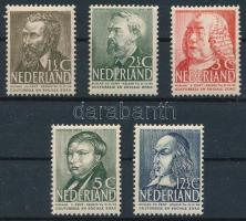 1939 Híres emberek sor Mi 327-331 (Mi EUR 40,-)