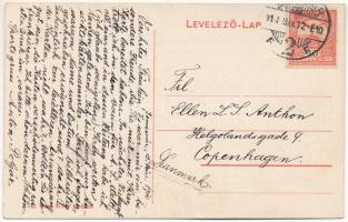 1910 Temesvár, Timisoara; Küttl tér, Thomas Ede cukrászdája, Wolf Mihály, Gerő Manó üzlete és saját ...