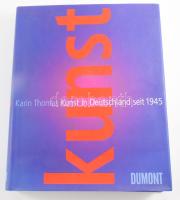 Karin Thomas: Kunst in Deutschland seit 1945. Köln, 2002, DuMont, 540 p. Gazdag képanyaggal illusztrálva. Német nyelven. Kiadói kartonált papírkötés, kiadói papír védőborítóban.