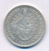 1938. 2P Ag "Madonna" T:AU,XF Adamo P7