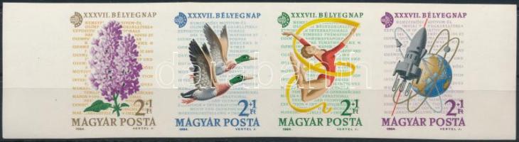 1964 Bélyegnap vágott csík