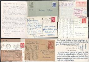 cca 1945-1970 Reismann Mariann (1911-1991) fotóművész iratai sok saját kezű aláírással