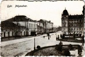 1950 Győr, Pályaudvar, vasútállomás (EK)