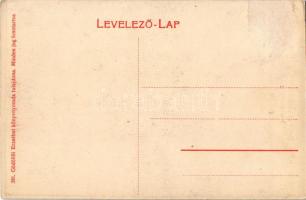 Gödöllő, Fehér ló szobor. Erzsébet könyvnyomda / Schimmelhof (Rb)