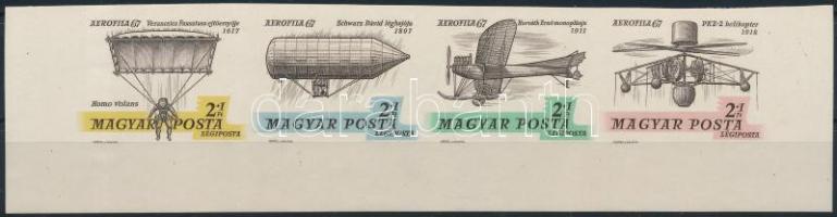 1967 Aerofila (I.) ívsarki vágott négyescsík