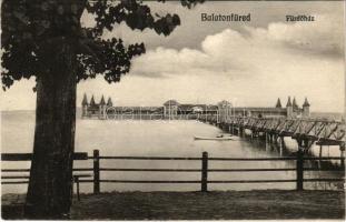 1916 Balatonfüred, fürdőház. Koller Károly utóda kiadása
