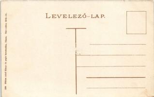Pásztó, Gróf Almássy (Almásy) kastélyparkrészlet. Földes Adolf kiadása (Rb)