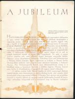 1932 Emlékfüzet Herczeg Ferenc 70. születésnapja alkalmából, hajtott, 16p