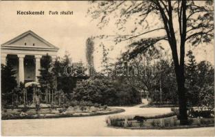 Kecskemét, Park részlet. G. Gy. Bpt. 419.