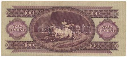 1957. 100Ft "B 114 034157" T:F elülső oldalon kézírásos számjelzés
Adamo F29