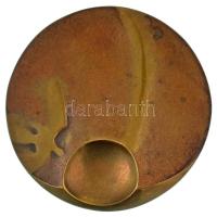 DN Bronz emlékérem, hátoldalon "Képzőművészeti Kivitelező Vállalat" gravírozással (64mm) T:AU