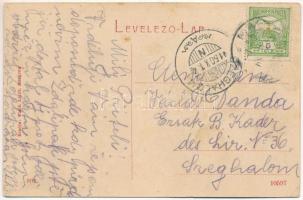 1915 Margitta, Marghita; Piactér, templomok. Fisch Lipót kiadása 2270. (W.L. ?) / market square, chu...