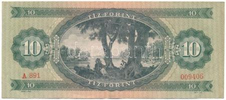 1960. 10Ft "A 891 009406" T:F szép papír
Adamo F6