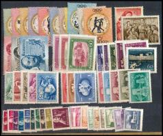 10 klf komplett sor az 1940-1950-es évekből (20.950) + 36 db egyedi bélyeg