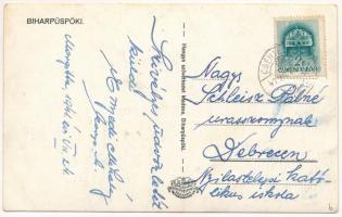 1941 Biharpüspöki, Bischof Bihar, Episcopia Bihor; templomok, országzászló. Hangya szövetkezet kiadá...