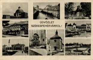 56 db magyar városképes lap főként 1945-től 1955-ig