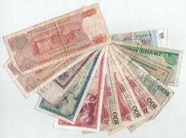 Vegyes 12db-os bankjegy tétel, közte NDK 1964. 5M T:F,VG
Mixed 12pcs of banknotes lot, including GD...