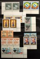 Ausztria 1970-2001 Dupla gyűjtemény 3 db jó állapotú 16 ill. 20 lapos A/4 berakóban / Double collect...