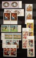 Ausztria 1970-2001 Dupla gyűjtemény 3 db jó állapotú 16 ill. 20 lapos A/4 berakóban / Double collect...