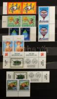 Ausztria 1970-2001 Dupla gyűjtemény 3 db jó állapotú 16 ill. 20 lapos A/4 berakóban / Double collect...