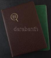 Ausztria 1968-1976 párhuzamos bélyegzett és postatiszta gyűjtemény 2 db 10 ill. 12 lapos berakóban