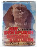 Kurt Benesch: Auf den Spuren grosser Kulturen. Das Abenteuer Archäologie. Gütersloh, 1979, Lexikothek-Verlag. Gazdag képanyaggal illusztrálva. Német nyelven. Kiadói egészvászon-kötés, sérült kiadói papír védőborítóban.