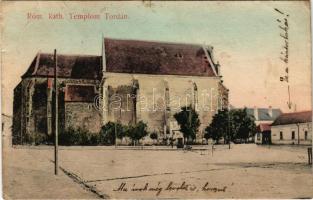 1912 Torda, Turda; Római katolikus templom. Fodor Domonkos kiadása / church (Rb)