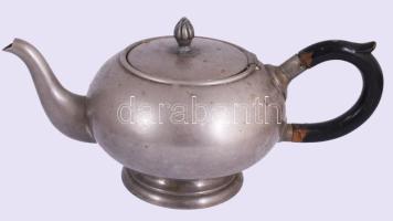 Régi fém teás kanna, 28x12 cm