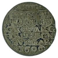 1606. Erdélyi Fejedelemség 3 Garas Ag "Bocskai István" (2,51g) T:XF kis ph.
Principality ...