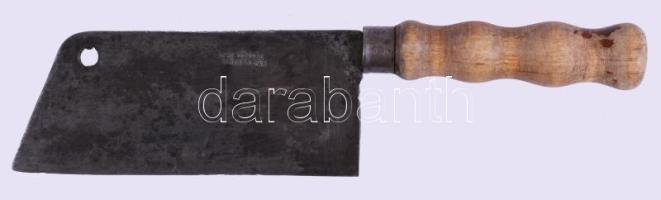 Lövői késgyár bárd, jelzett, h: 29 cm