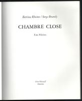 Bettina Rheims - Serge Bramly: Chambre Close. Eine Fiktion. München, 1994, Gina Kehayoff. Erotikus f...