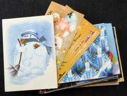 100 db MODERN karácsonyi képeslap / 100 modern Christmas postcards