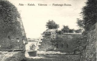 Ada Kaleh fortress ruins
