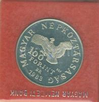 1983. 100Ft "Simon Bolivár" T:BU Eredeti tokban, tanúsítvánnyal!