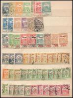 1913-1915 Árvíz + Hadisegély I-II. 90 db bélyeg