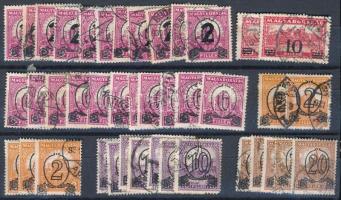 1931-1933 42 db Kisegítő bélyeg