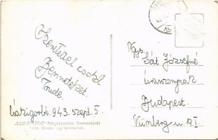 1943 Csákigorbó, Csáki-Gorbó, Garbou; Gorbó patak / creek (Rb)