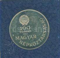 1983. 100Ft "Széchenyi István" T:BU Eredeti tokban, tanúsítvánnyal!