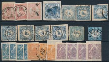 1871-1918 24 db hírlapbélyeg