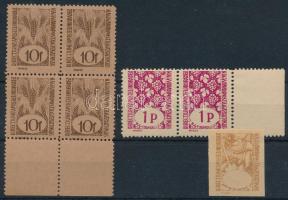 Nagyvárad II. 1945 7 db bélyeg Bodor vizsgálójellel