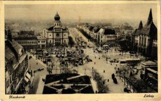 Kecskemét, látkép, zsinagóga (Rb)