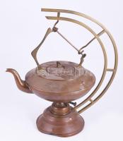 Réz teamelegítő, csavarhiánnyal, horpadással, m: 39 cm