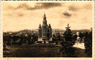 Budapest XII. Németvölgy, Keresztelő Szent János Római katolikus egyházközség felépítendő új temploma (tűnyomok / pinmarks)