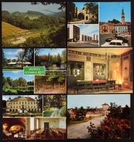 "SZ - V" betűs magyar települések 600 - 700 db modern városképes lap