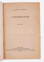 Belügyminisztérium Kiskönyvtára 3 kötete (3.,6.,8.): 
Bozsik Valéria: Válaszúton, Várkonyi Endre: É...
