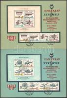 Vegyes tétel, benne 18 kisív, 50 blokk, 35 összefüggés + 10 emléklap