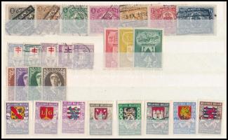 Belgium 1918-1940 49 db bélyeg