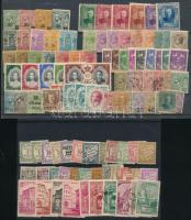 Monaco 1922-1936 105 db bélyeg, köztük 11 sor, 2 stecklapon